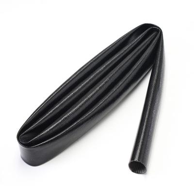 Gaine en fibre de verre recouverte de caoutchouc de silicone