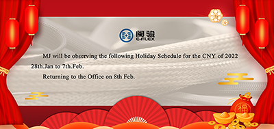 Avis de vacances du Nouvel An chinois 2022